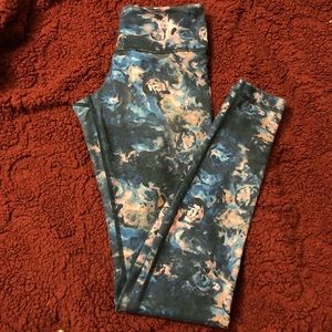 Floral Lululemon Leggings